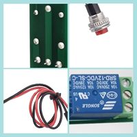 Module de minuterie DC 12V Module de minuterie de temporisation réglable Module de commutation de temps de relais de synchronisation