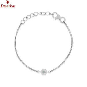 เครื่องประดับแฟชั่นเงินแท้ 925 ประดับเพชรซิคอนสีขาว สร้อยข้อมือ ขายส่งจากโรงงาน มีสินค้าพร้อมส่ง ราคาถูก เหมาะสำหรับเป็นของขวัญ - Product Image 5