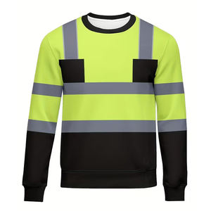 Sudaderas de Seguridad de Alta Visibilidad para Hombre, Reflectantes, Ropa de Trabajo - Product Image 4