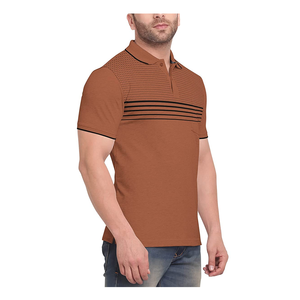 เสื้อโปโลแฟชั่นสำหรับผู้ชาย,ผ้าฝ้าย100% พิมพ์ลายได้ตามต้องการพิมพ์โลโก้ได้ตามต้องการ - Product Image 3
