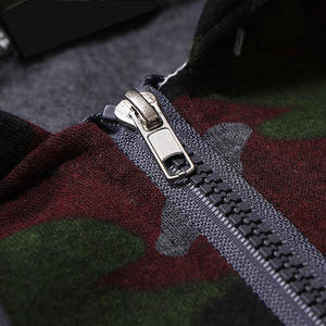 Sudaderas con Capucha para Hombre, Corte Regular, 100% Poliéster/Algodón, Tejido Jersey, con Cierre, Ropa de Invierno Cómoda, Estampada, Venta al Por Mayor - Product Image 4