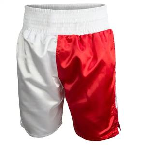 Pantalones cortos de boxeo de entrenamiento MMA para hombre, ropa de lucha 100% poliéster, pantalones cortos de boxeo de lucha Muay Thai, pantalones cortos de lucha de entrenamiento con logotipo personalizado - Product Image 1