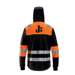 Chaqueta DE SEGURIDAD transpirable de alta calidad al por mayor último diseño 100% poliéster hombres impermeable EN certificado diseño personalizado - Product Image 3