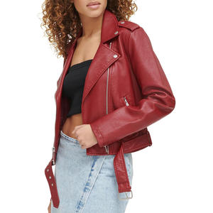 Chaqueta universitaria de invierno de talla XL para mujer, tejido de piel de oveja auténtica, tejido teñido liso estampado, nuevo diseño sólido, transpirable a prueba de viento - Product Image 4