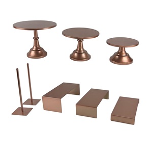 metal <b>Cake</b> <b>Stand</b> Holder Round Metal Dessert Display Cupcake <b>Stand</b> exporter Serving Platter for Weddings - Product Image 1