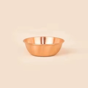 Cuencos de Cobre Hechos a Mano para Exhibición con Acabado Antiguo de Primera Calidad - Product Image 3