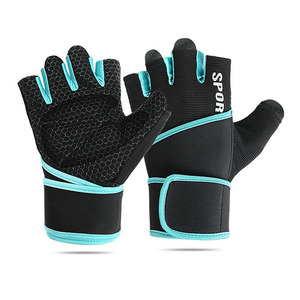 Custom Non Slip Half Finger Weightlifting <b>Gloves</b> Neoprene Gym Palm Support Training <b>Gloves</b> For Men Women OEM Fitness <b>Gloves</b> - Product Image 1