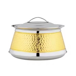 Cacerola decorativa de diseño maravilloso hecha de acero inoxidable para servidores de alimentos, olla caliente, olla calentada para alimentos al precio más bajo - Product Image 3