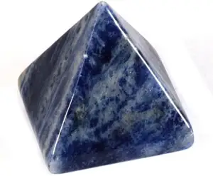 Gemstone Sodalite Pyramids natural Stone Pyramid handmade Pyramid Wholesale For Sale Buy From Amayra Crystals Exports