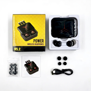 Écouteurs sans fil Sower M88 Plus TWS Bluetooth 5.2 intra-auriculaires avec affichage numérique et batterie externe avec charge Type C - Product Image 2