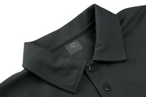 Nuevo poliéster liso con logotipo bordado personalizado Unisex al por mayor para Polos 100% de alta calidad antiarrugas de punto sólido - Product Image 2