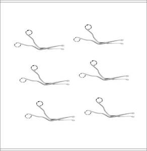 Juego de Instrumentos Quirúrgicos de Desvascularización de Acero Inoxidable: Pinzas Retractoras Manuales Estilo Magill, Collins y Babcock - Product Image 6