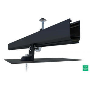 Sistema de Montaje Solar IronRidge Aire 170" Black Rail-AE-A1-170B - Product Image 1