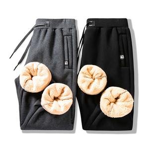 Pantalons de survêtement décontractés pour hommes en molleton chaud d'été avec logo personnalisé OEM, taille haute, 100% coton, pantalon de sport, jogging - Product Image 5