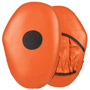 High Quality Custom Gold Cowhide Leather Moisture Wicking Focus Pads Professional Training Tool for <b>Kick</b> <b>Boxing</b> <b>Boxing</b> <b>Gloves</b> - Product Image 5