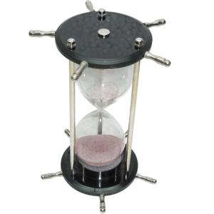 Good Quality Promotional Metal Item Table Brass Unique Design <b>Hourglass</b> Sand Timer Compass Item Nautical Brass With Maritime - Product Image 1