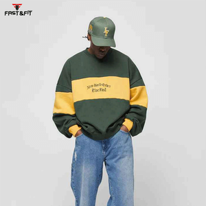 Professionnel fait coton tissu uni à manches longues hommes sweat-shirt à vendre nouveau Design sweats à capuche sweat-shirt - Product Image 5