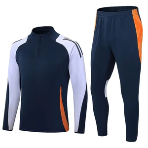 Doux et confortable léger coupe ajustée imprimé solide ensemble de survêtement de sport respirant séchage rapide combinaison d'entraînement logo personnalisé - Product Image 4