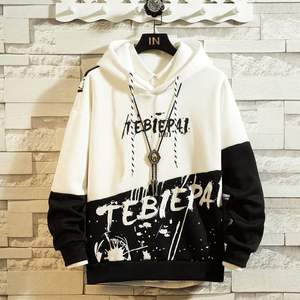 Sudaderas con capucha básicas personalizadas de forro polar de algodón 100% a buen precio con tejido de punto con capucha para hombre - Product Image 1