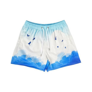 Vente en gros Mash Polyester Uniformes de football pour enfants Conception personnalisée T-shirts de football sublimés Short de football à manches courtes Expédition DDP - Product Image 1