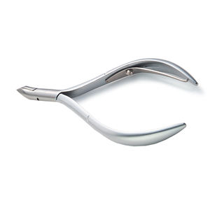 Cortador de cutículas de cuchillas afiladas duraderas de acero inoxidable alemán con mango de diseño redondo para uñas de dedos de los pies - Product Image 5