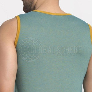 Meilleure vente 2025 débardeur décontracté pour hommes en tricot respirant et léger grande taille prix pour adultes - Product Image 6