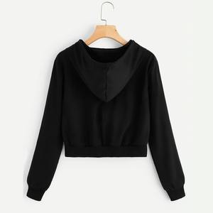 เสื้อลำลองผู้หญิงฤดูใบไม้ร่วงฤดูหนาวผ้าฝ้ายมีฮู้ดปักลายชีพจรเสื้อสตรีทพอดีตัวดีไซน์สีสันสดใสทันสมัยสำหรับฤดูใบไม้ผลิ - Product Image 6