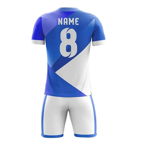 Camiseta de Fútbol Personalizada 2024, Venta al Por Mayor Global, 100% Poliéster, Conjunto de 2 Piezas, Impresión por Transferencia de Calor, 180g, Secado Rápido, Nueva Temporada - Product Image 3
