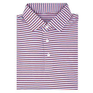 Polo de golf à rayures OEM pour hommes, personnalisé de haute qualité, en polyester, spandex, respirant, imprimé numérique, personnalisable - Product Image 6