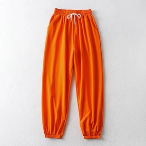 Pantalones de chándal informales con cintura elástica para mujer, pantalones de chándal acampanados apilados, pantalones deportivos de alta calidad para mujer - Product Image 3