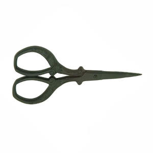 Hermosas tijeras elegantes recubiertas de negro para pestañas y cejas Cuchillas afiladas de acero inoxidable para cortar y enhebrar - Product Image 5