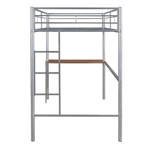 Camas de loft compactas con escritorios para estudiantes y dormitorios - Product Image 6