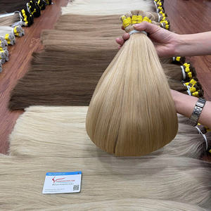 Produit Hautement Recommandé Extensions de Cheveux en Gros 100% Cheveux Humains Vietnamiens Vierges Pointes Épaisses Diverses Couleurs - Product Image 3