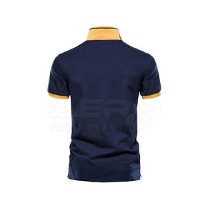 Nuevo estilo personalizable para camiseta Polo 100% tela de punto de algodón hecha con el mejor material presenta su propio diseño - Product Image 2