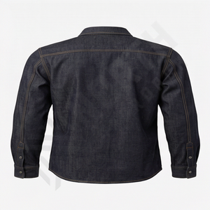 Veste en jean pour homme, meilleur design, vente chaude, manches longues, veste en jean à séchage rapide, mode, streetwear durable - Product Image 2
