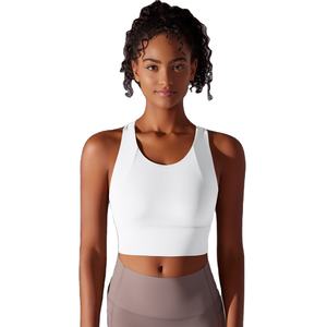 Soutien-gorge de sport amincissant à haute élasticité pour la course et le yoga, débardeurs rembourrés, gilets de sport courts pour femmes - Product Image 6