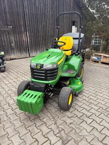 Tracteur de jardin diesel Deereree X950, 24 CV, hydrostatique, plateau de coupe de 54 pouces, tondeuse commerciale, moteur V-Twin, plateau de coupe de 42/48 pouces - Product Image 4