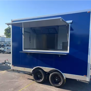 Camion de cuisine mobile sur mesure, remorque de restauration rapide, camion de tacos mobile, remorque alimentaire avec équipement de cuisine de restaurant - Product Image 2