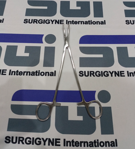 Pinzas Kocher para Arteria Uterina Phaneuf de Alta Calidad, Acero Inoxidable, Manuales, Certificación CE, SURGIGYNE International, Cirugía General - Product Image 3