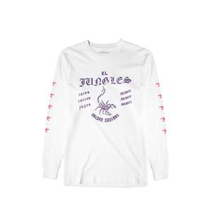 เสื้อยืดผ้าเจอร์ซีย์ผ้าฝ้าย 100% สำหรับผู้หญิง Jungles Salsas Caseras พิมพ์ลายด้วยเทคนิคสกรีน  ไซส์ S-L - Product Image 1