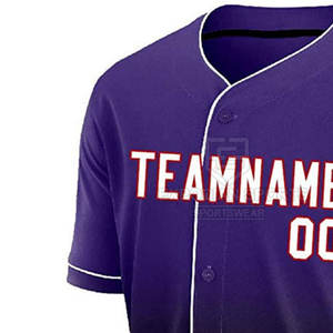 Uniforme de béisbol de alta calidad, ligero, transpirable, cómodo, diseño de logotipo personalizado, conjunto de uniforme de béisbol, precio barato - Product Image 4