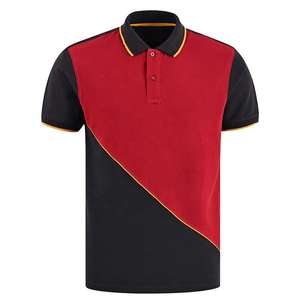 Camisetas de golf en blanco para hombre a precio competitivo, camisetas de polo de talla grande de algodón de estilo informal de manga corta con logotipo bordado liso - Product Image 4