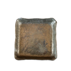 Plateau de service en laiton antique haut de gamme fabriqué à la main avec un design vintage élégant pour la maison en métal de qualité supérieure - Product Image 6