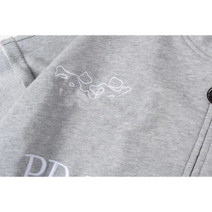 Sudaderas y Hoodies Unisex de Algodón Grueso de Alta Calidad al por Mayor, con Logotipo Personalizado, Estilo Hiphop, Oversize, Estampadas - Product Image 3