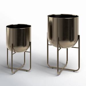 กระถางแบบพรีเมี่ยมสำหรับตกแต่งเสร็จสวยงามเหมาะสำหรับยกมุมในร่มด้วยความเขียวขจีธรรมชาติและสไตล์โมเดิร์น - Product Image 1