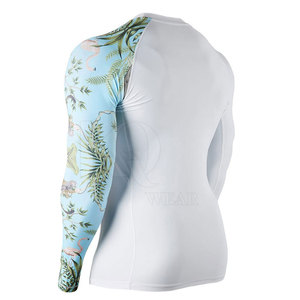 Haut de compression Rash Guard Performance Homme 2026 – Protection UV, Écologique, Spandex/Polyester, Manches Longues, Léger, Séchage Rapide - Product Image 3