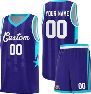 Uniformes de basket-ball confortables à quantité minimale de commande bas prix de gros uniforme de basket-ball sur mesure pour unisexe - Product Image 1