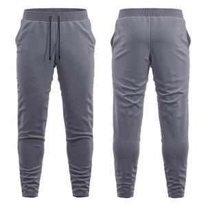 Pantalones de chándal vintage con cintura elástica para hombre, pantalones para correr de estilo callejero, bolsillos laterales delanteros planos, ligeros, rectos, servicio OEM - Product Image 5