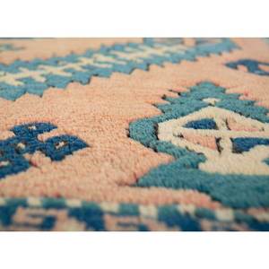 พรมขนสัตว์ถักมือลายเรขาคณิต Nuray ขนาด 9x12 ฟุต รูปทรงสี่เหลี่ยมผืนผ้า สำหรับบ้าน ห้องนั่งเล่น หรือห้องนอน-Pae-1279 สีแดงและสีส้ม - Product Image 3