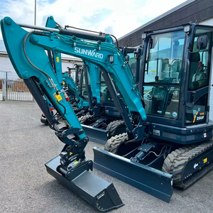 Mini excavadora sobre orugas Sunward SWE25UF con motor Perkins, envío gratis, funciona perfectamente con componentes básicos, bomba de Motor G - Product Image 1